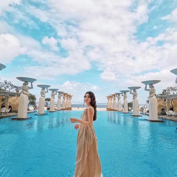Tận hưởng kỳ nghỉ xa hoa tại khu nghỉ dưỡng The Mulia Bali. Nguồn: atastay_id