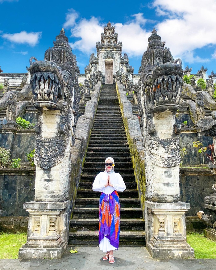 Đền Pura Lempuyang Luhur nổi tiếng với lịch sử lâu đời tại Bali. Nguồn: _wdynnnnn