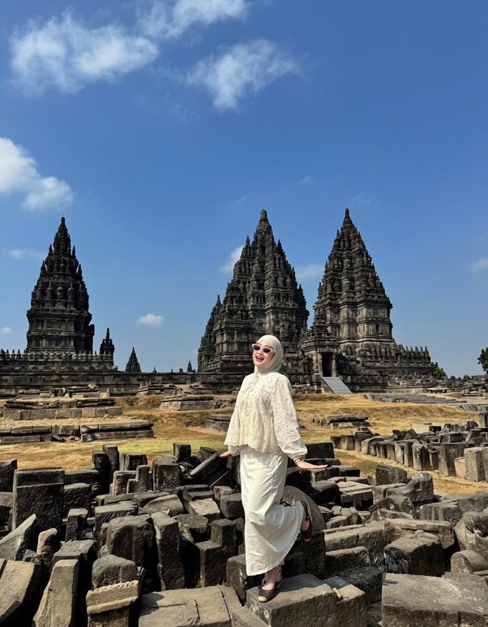 Đền Prambanan lưu giữ dấu ấn tín ngưỡng Hindu giáo tại Indonesia. Nguồn: anjellisaa